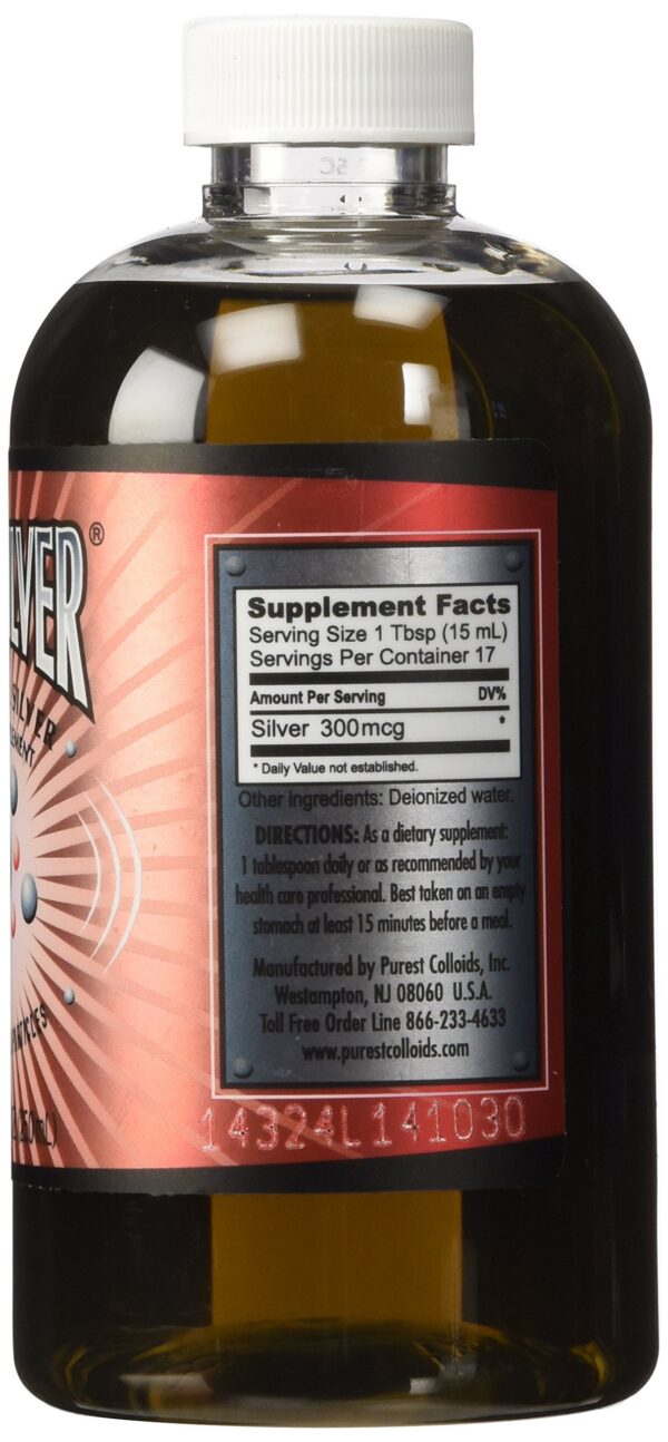 Etiqueta de producto MesoSilver