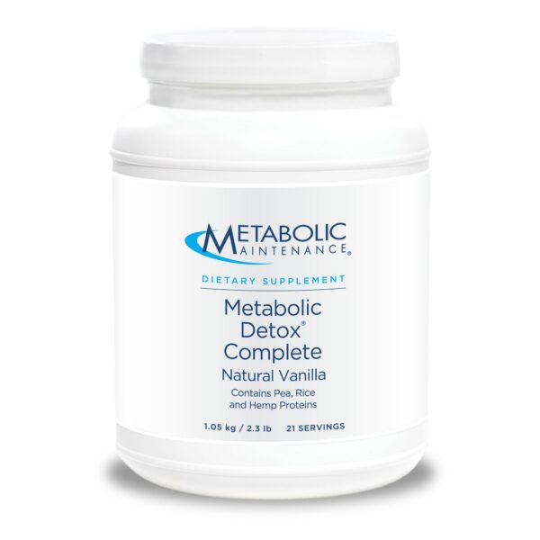 Version 1.0.0 Metabolic Detox Complete polvo sabor vainilla suplemento detox