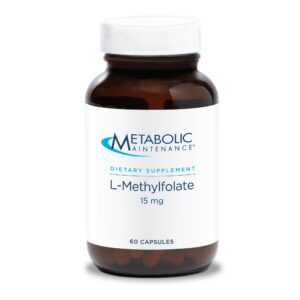 Version 1.0.0 Frente del envase Metabolic Maintenance L-Methylfolate 15 mg