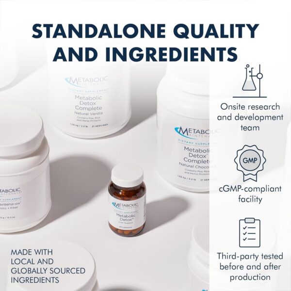 Frasco de cápsulas Resveratrol trans con piperina