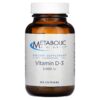 Metabolic Maintenance Vitamina D3 2000 IU 120 cápsulas envase