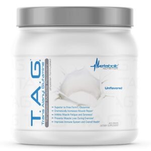 Metabolic Nutrition TAG Trans Alanyl Glutamine frasco