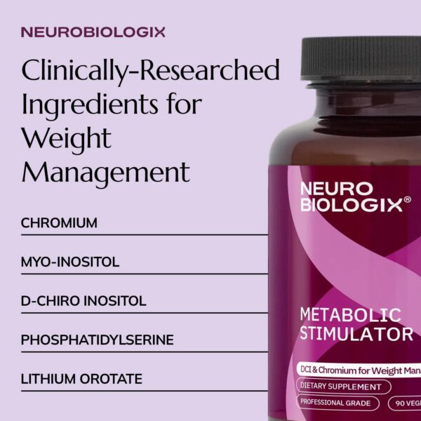 Etiqueta del producto Metabolic Stimulator