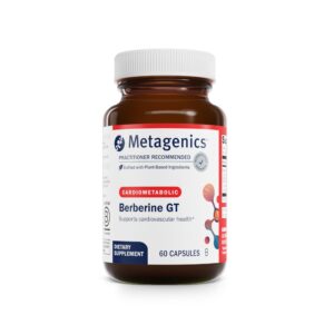 Metagenics Berberine GT frasco con cápsulas