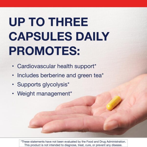 Frasco y etiqueta de Berberine GT