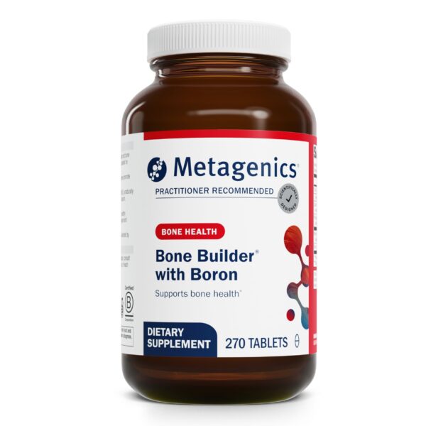 Version 1.0.0 Metagenics Bone Builder con Boro frasco 270 tabletas