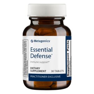 Version 1.0.0 Metagenics Essential Defense suplemento apoyo inmune 30 tabletas