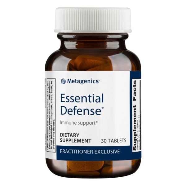 Metagenics Essential Defense suplemento apoyo inmune 30 tabletas