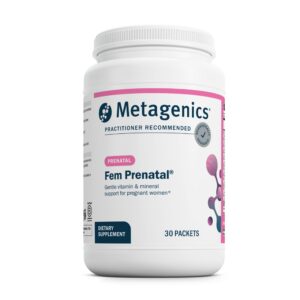Metagenics Fem Prenatal etiqueta frontal