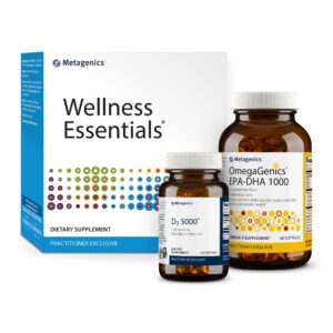 Metagenics OmegaGenics EPA-DHA 1000 botella frontal