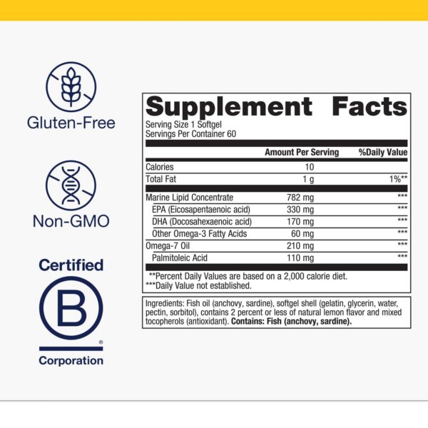 Vista lateral del envase con ingredientes