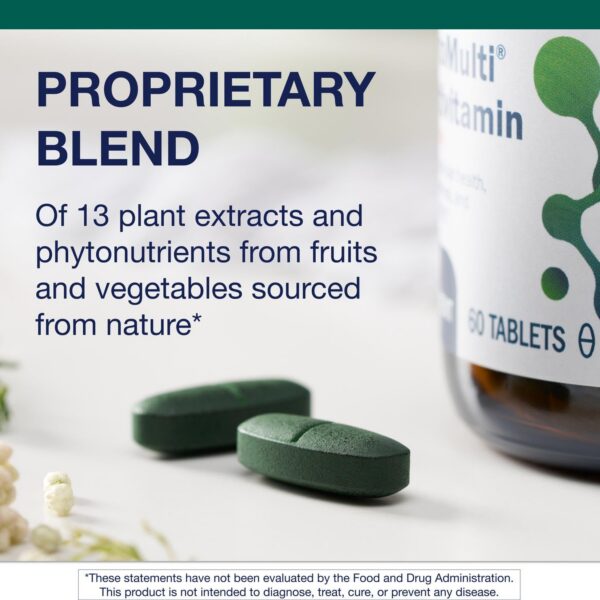 Etiqueta Metagenics PhytoMulti con Hierro