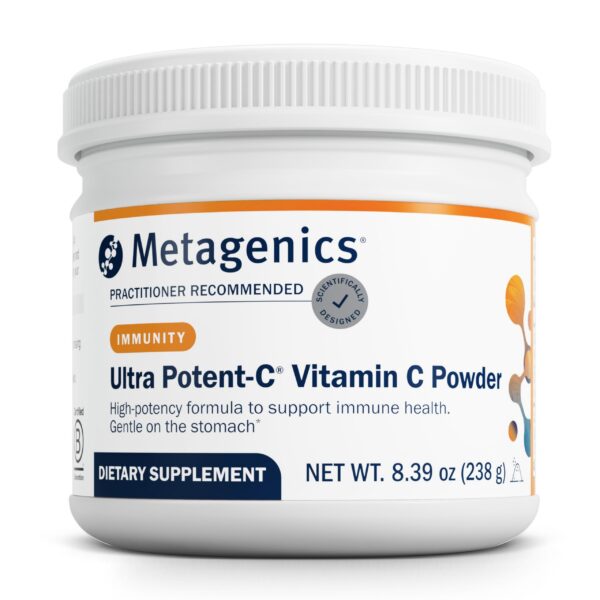 Metagenics polvo vitamina c ultra potente frasco