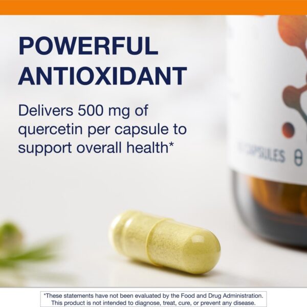 Frente del envase Metagenics Quercetina