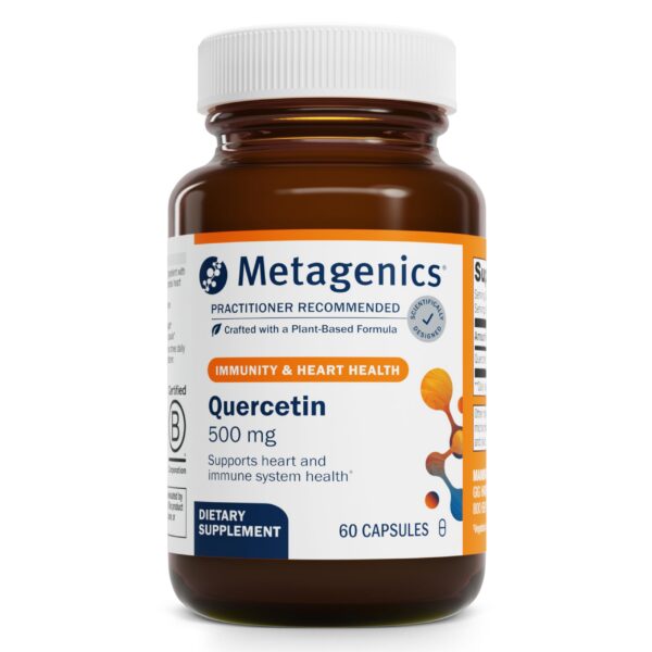 Frasco de Metagenics Quercetina 500 mg