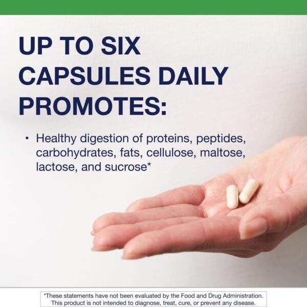 Version 1.0.0 Etiqueta de ingredientes de SpectraZyme