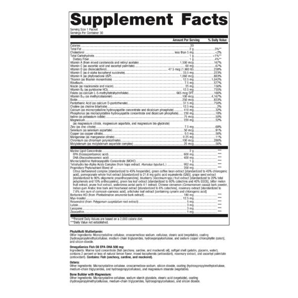 Metagenics suplemento salud femenina caja