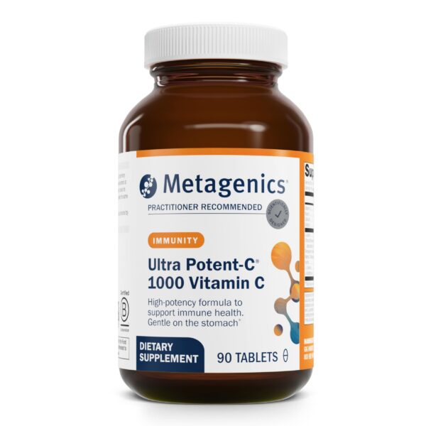 Metagenics Ultra Potent-C 1000 vitamina c botella 90 tabletas