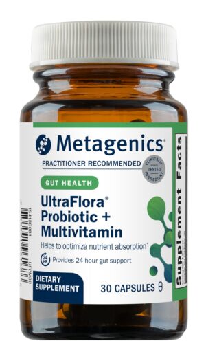 Metagenics UltraFlora Probiótico + Multivitamínico 30 cápsulas