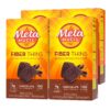 Metamucil Fiber Thins sabor chocolate paquete 48 porciones