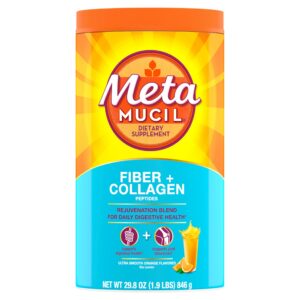 Version 1.0.0 Metamucil Fibra y Colágeno polvo sabor naranja 90 dosis