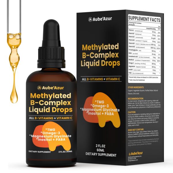 Frasco de gotas de complejo B metilado