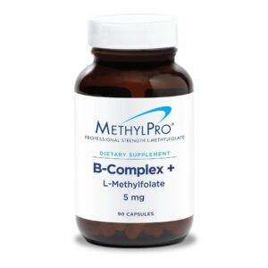 MethylPro suplemento complejo B y L-metilfolato 90 cápsulas