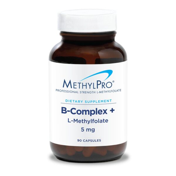 MethylPro suplemento complejo B y L-metilfolato 90 cápsulas