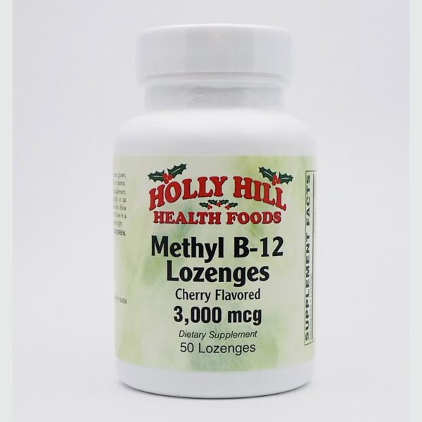 Version 1.0.0 Metil B12 3000 mcg pastillas sublinguales sabor cereza Holly Hill