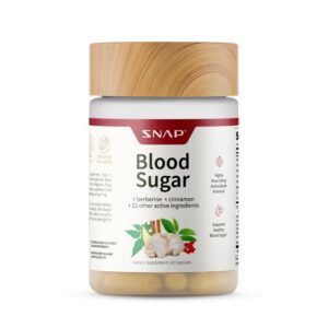 Version 1.0.0 Mezcla para azúcar en sangre Snap Supplements 60 cápsulas