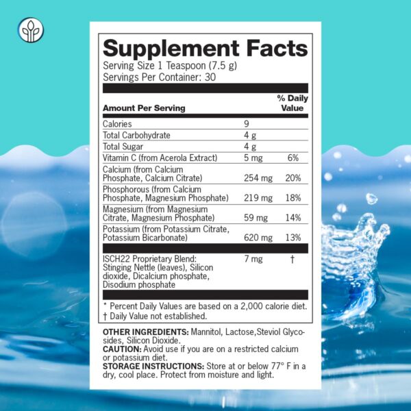 Mezcla en bebida o agua