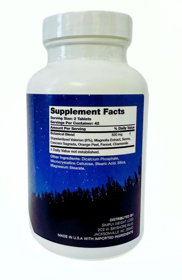 Mezcla botánica Simply Night Time raíz valeriana y manzanilla