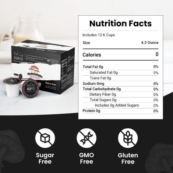 Mezcla de café funcional con extractos Melena de León NAD+ Shilajit