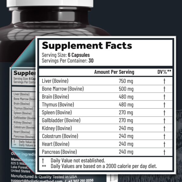 Mezcla propietaria de 10 carnívoros en cápsulas