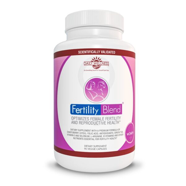 Mezcla de fertilidad para mujeres en empaque de Fertility Blend