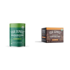 Mezcla de hongos Defend Mix y café instantáneo Four Sigmatic