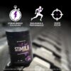 Mezcla energizante FINAFLEX STIMUL8 sabor grape grenade en polvo