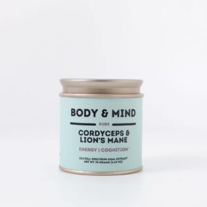 Mezcla de extracto de Melena de León y Cordyceps