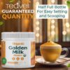 Mezcla Golden Milk con ashwagandha y prebióticos naturales
