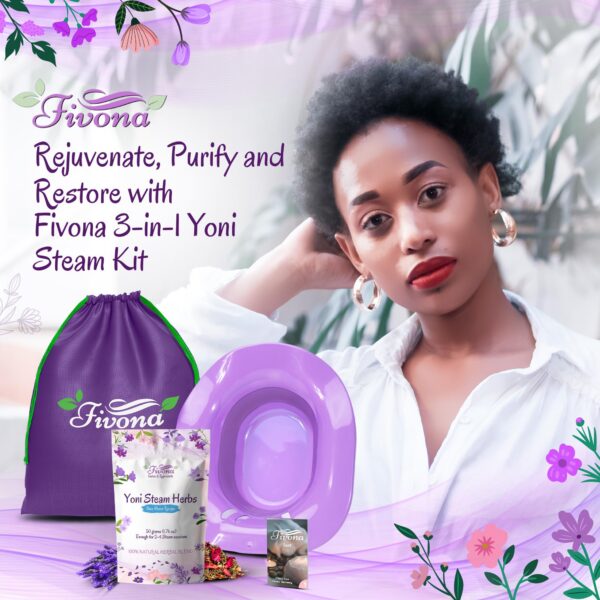 Mezcla herbal blue moon para vapor yoni fivona