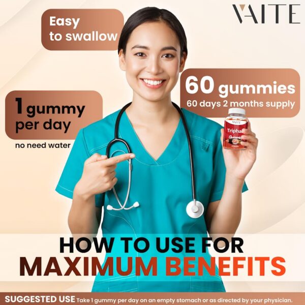 Mezcla herbal Triphala VAITE para apoyo inmunológico