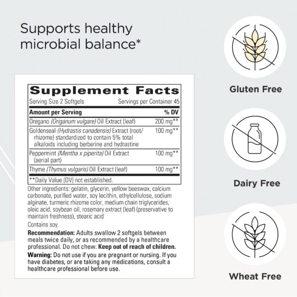 Mezcla de hierbas Fórmula Y para equilibrio microbiano