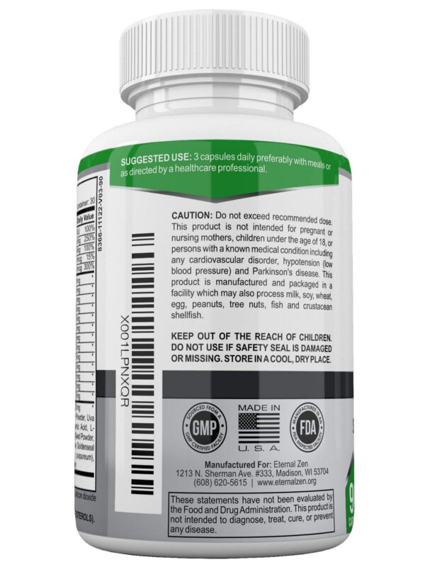 Mezcla de hierbas y vitaminas para la salud prostática