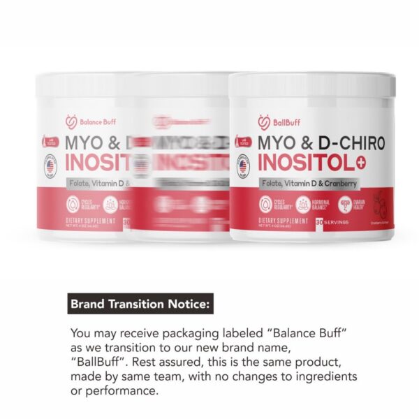 Mezcla Myo-Inositol D-Chiro Inositol Ballbuff