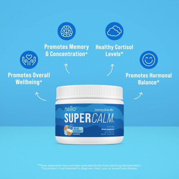 Mezcla Nello SuperCalm en lata para mejorar sueño y bienestar