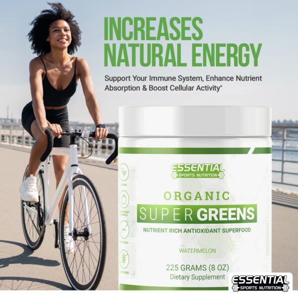 Mezcla nutritiva Super Greens para apoyo inmunológico esencial