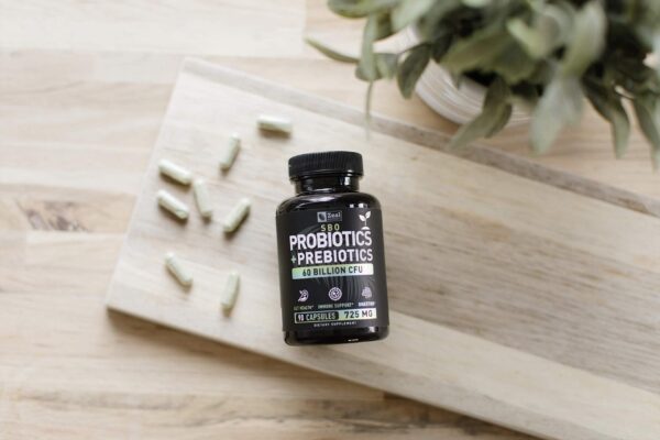 Mezcla orgánica de fibra prebiótica germinada para soporte intestinal