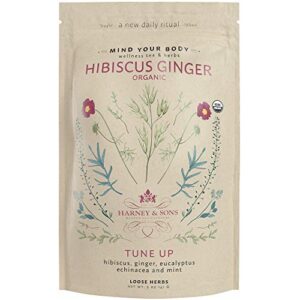Version 1.0.0 Mezcla orgánica hibisco y jengibre bienestar Harney & Sons bolsa 5oz