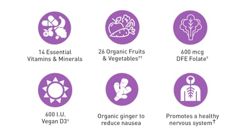 Mezcla orgánica superalimentos Realfood Organics prenatal