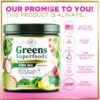 Mezcla polvo superalimento greens para bienestar femenino y vitalidad